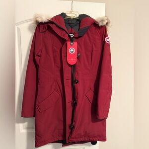 Canada Goose Rossclair Parka with fur trim